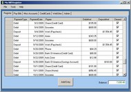 My Bill Register screenshot